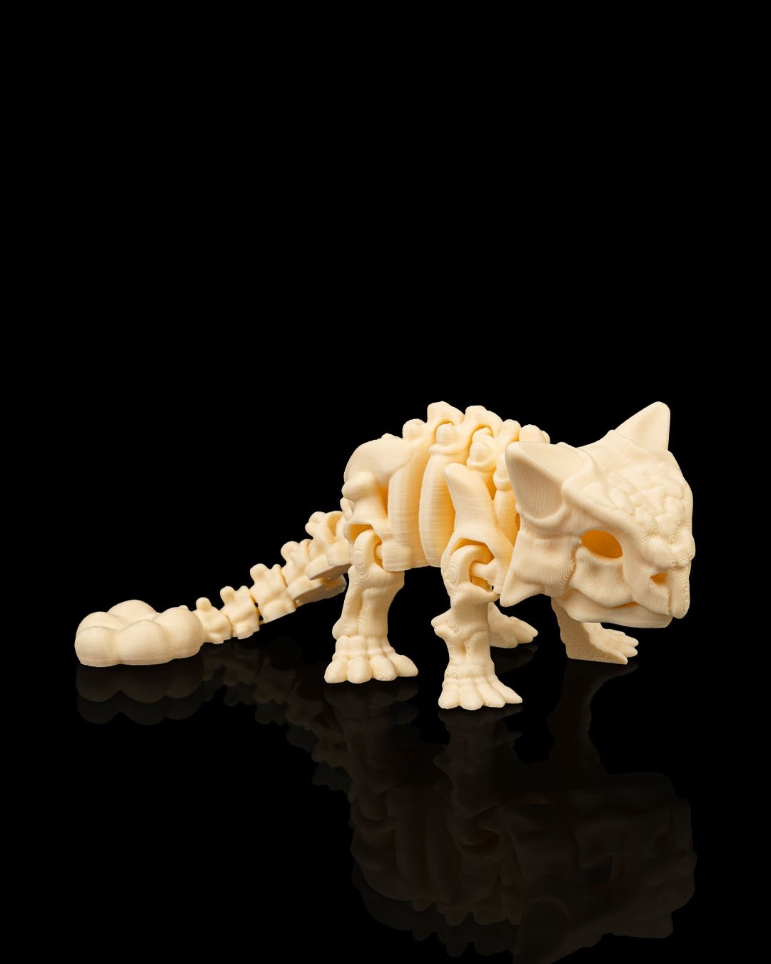 Esqueleto de Dinosaurio Anquilosaurio Articulado Flex - Figura Coleccionable