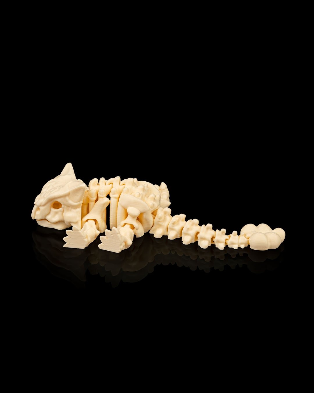 Esqueleto de Dinosaurio Anquilosaurio Articulado Flex - Figura Coleccionable