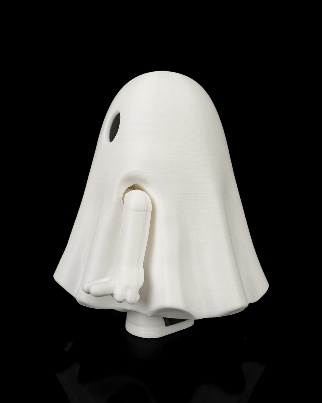 Figura Fantasma Interactivo "Con Actitud" - Juguete Articulado de Escritorio